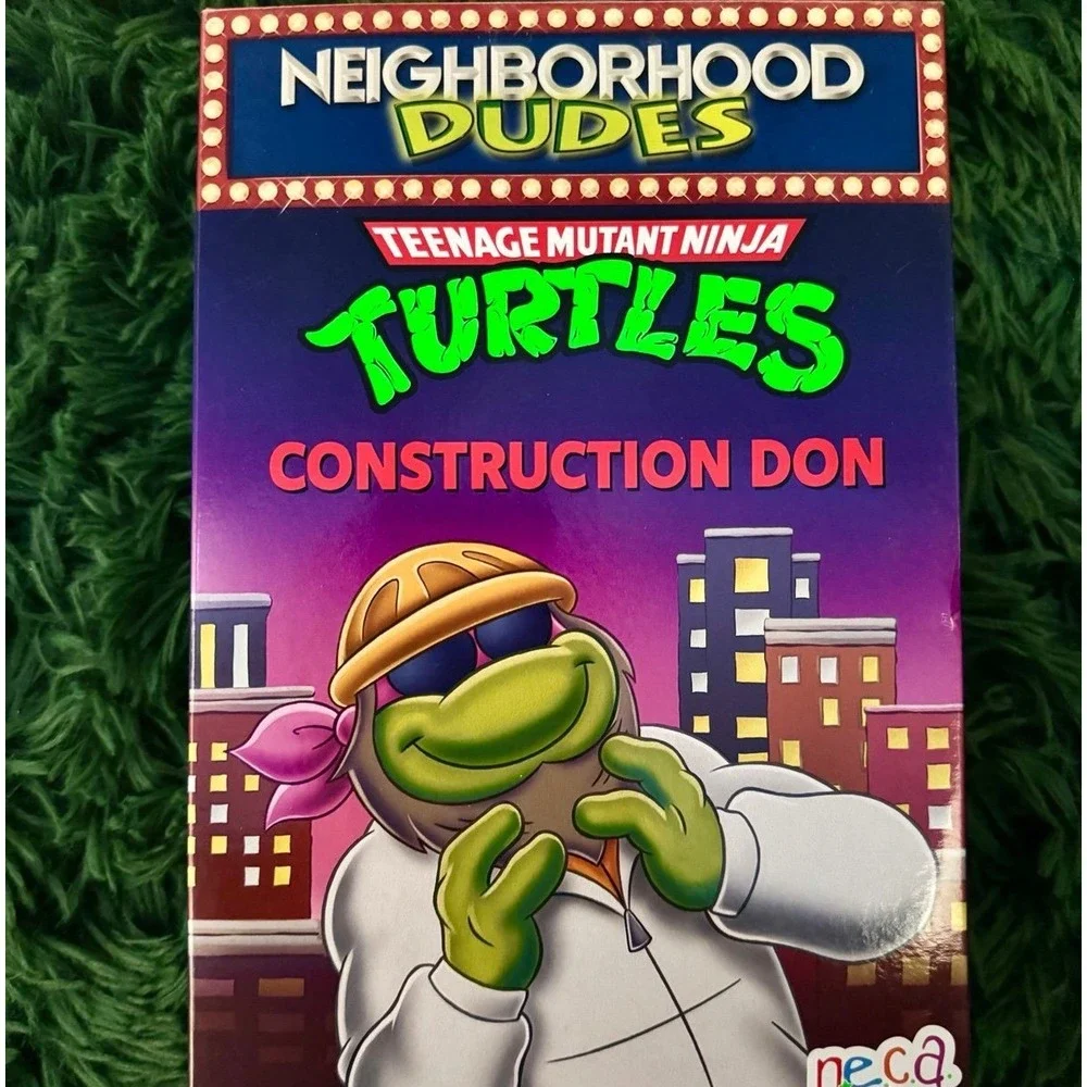 NECA TMNT Neighborhood Dudes: 4 COMPLETE SET (MIKEY, DON, RAPHAEL, LEONARDO)